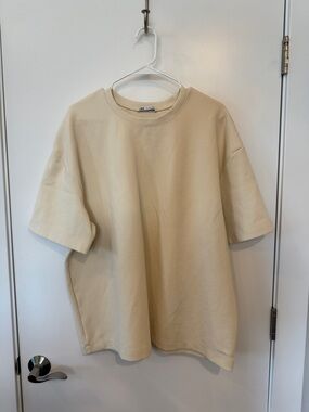 Zara Oversized Crewneck T-Shirt